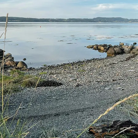 Dom wakacyjny Peaceful Log By The Fjord On