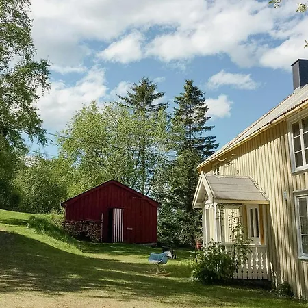 Peaceful Log By The Fjord On * Ytteroy