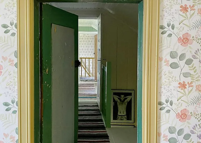 Peaceful Log By The Fjord On Ytteroy