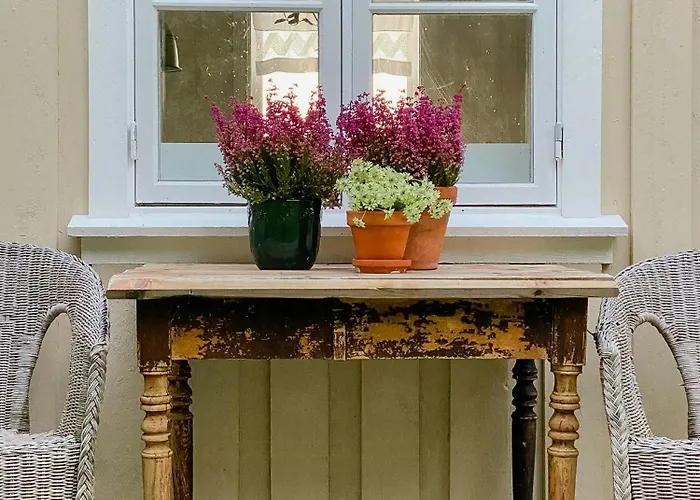 Peaceful Log By The Fjord On *