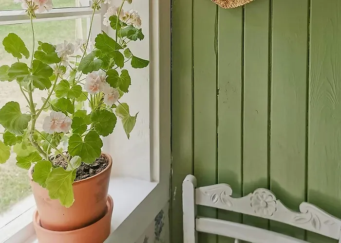 Peaceful Log By The Fjord On Ferienhaus